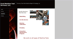 Desktop Screenshot of exceltechmachinerepair.com